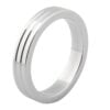 Banoch   Cockring flat ribbed metal   ∅ 40   10 mm breed   5 mm dik   metaal 987101661 Banoch   Cockring flat ribbed metal   ∅ 40   10 mm breed   5 mm dik   metaal 987101661