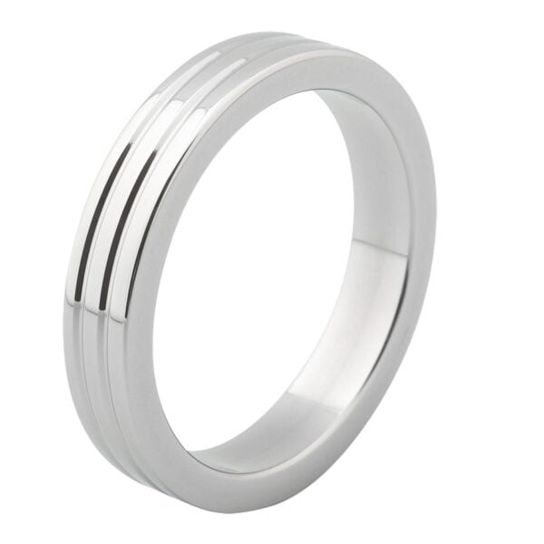 Banoch   Cockring flat ribbed metal   ∅ 40   10 mm breed   5 mm dik   metaal 987101661 Banoch   Cockring flat ribbed metal   ∅ 40   10 mm breed   5 mm dik   metaal 987101661