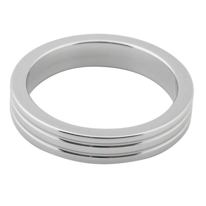 Banoch   Cockring flat ribbed metal   ∅ 40   10 mm breed   5 mm dik   metaal 987101661 (3)