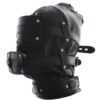 Banoch Inferno Bondage Mask black Zwart pu leren masker met Gag oogbedekking 987101794 6 Banoch Inferno Bondage Mask black Zwart pu leren masker met Gag oogbedekking 987101794 6