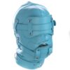 Banoch Inferno Bondage Mask blue blauw pu leren bondage masker met Gag oogbedekking 987101796 2 Banoch Inferno Bondage Mask blue blauw pu leren bondage masker met Gag oogbedekking 987101796 2