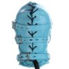 Banoch Inferno Bondage Mask blue blauw pu leren bondage masker met Gag oogbedekking 987101796 3 Banoch Inferno Bondage Mask blue blauw pu leren bondage masker met Gag oogbedekking 987101796 3