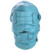 Banoch Inferno Bondage Mask blue blauw pu leren bondage masker met Gag oogbedekking 987101796 4 Banoch Inferno Bondage Mask blue blauw pu leren bondage masker met Gag oogbedekking 987101796 4
