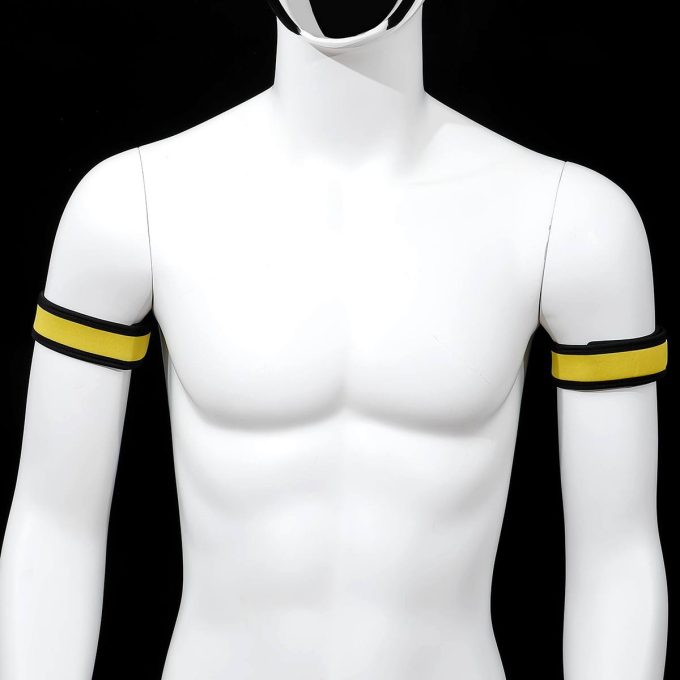 Banoch Biceps neoprene Lindo Perrito amorillo geel puppy play 987102105 1