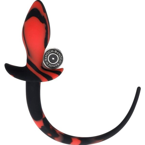 Banoch Buttplug Cola de Perra Small puppy play Staart Siliconen roodzwart 987102058 2