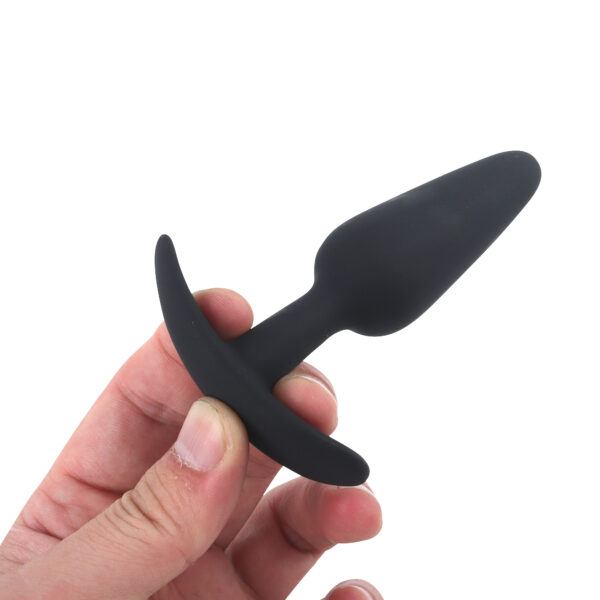 Banoch Buttplug set siliconen beginner ergo   zwart   3 delig (7)