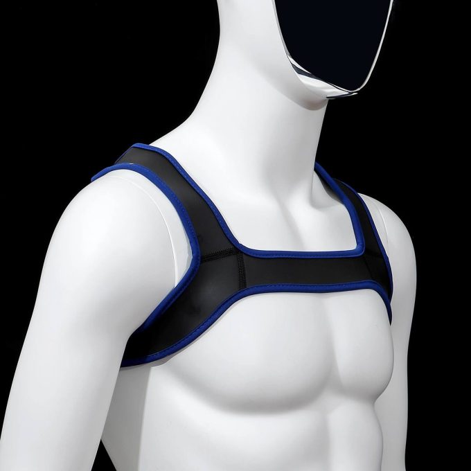 Banoch harnas neoprene Lindo Perrito azul blauw 987102090 2 Banoch harnas neoprene Lindo Perrito azul blauw 987102090 2