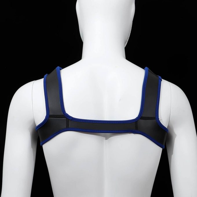 Banoch harnas neoprene Lindo Perrito azul blauw 987102090 4 Banoch harnas neoprene Lindo Perrito azul blauw 987102090 4