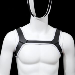 Banoch harnas neoprene Lindo Perrito blanco wit 1