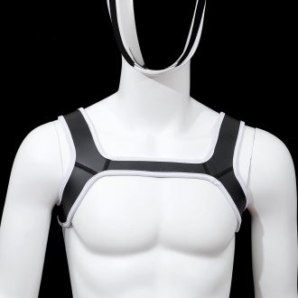 Banoch harnas neoprene Lindo Perrito blanco wit 1