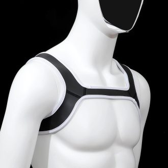 Banoch harnas neoprene Lindo Perrito blanco wit 4