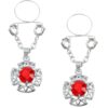 Pinch indiscrets nip Jewel tepelhanger red crown 987102054