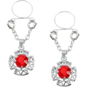 Pinch indiscrets nip Jewel tepelhanger red crown 987102054