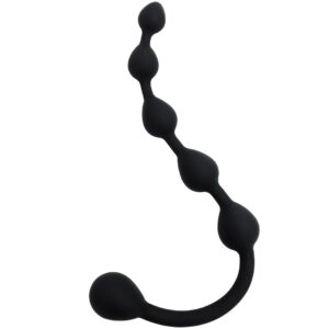Banoch Anaalketting bulb rider zwart Siliconen 987101958