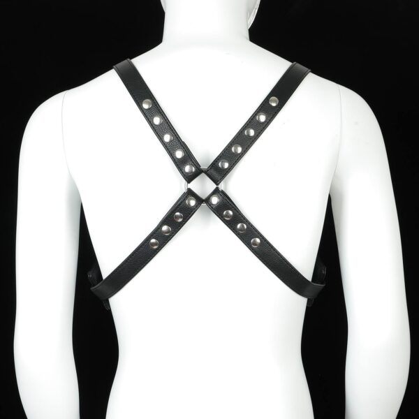Banoch Chest harness Ricardo imitatie leren harnas voor man 987102079 4 Banoch Chest harness Ricardo imitatie leren harnas voor man 987102079 4