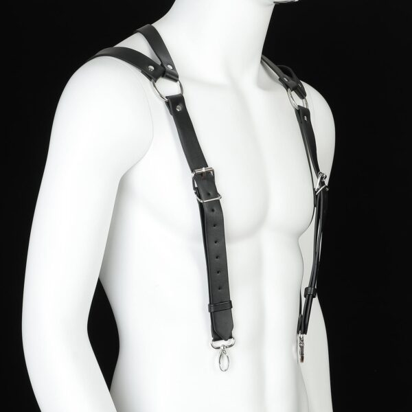 Banoch Chest harness Richard imitatie leren harnas voor man 987102078 2 Banoch Chest harness Richard imitatie leren harnas voor man 987102078 2