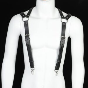Banoch Chest harness Richard imitatie leren harnas voor man 987102078