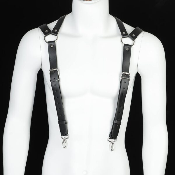 Banoch Chest harness Richard imitatie leren harnas voor man 987102078 Banoch Chest harness Richard imitatie leren harnas voor man 987102078