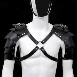 Banoch chest harnas rex double mitatie leren harnas voor man 987102111