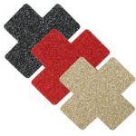 Pinch Tepelstickers trio sparkle cross 3 x 2 987101951