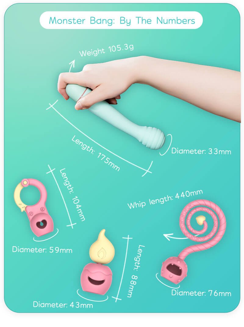 Monster Pub Monster Bang Honey Stick length and stuff