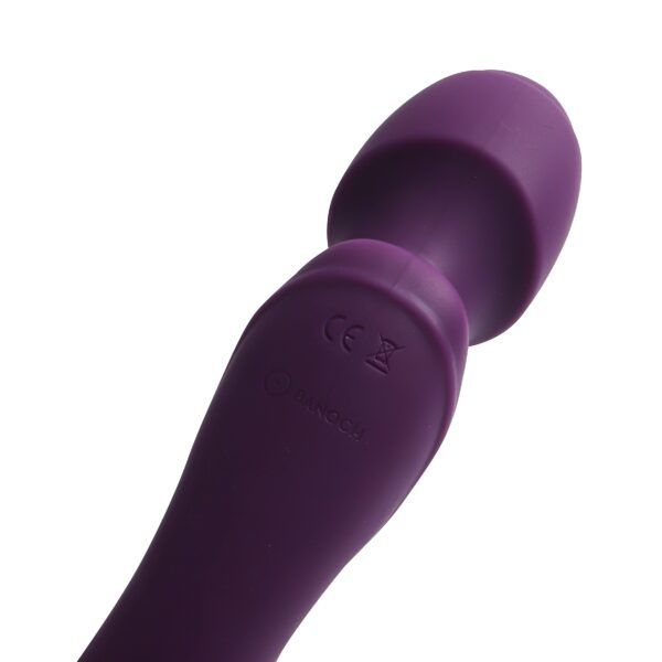 Banoch Wand Vibrator frikitona 2 in 1 paars oplaadbaar waterproof 987102222 10 scaled scaled