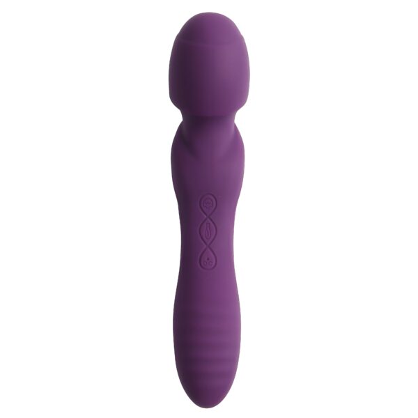 Banoch Wand Vibrator frikitona 2 in 1 paars oplaadbaar waterproof 987102222 4 scaled scaled