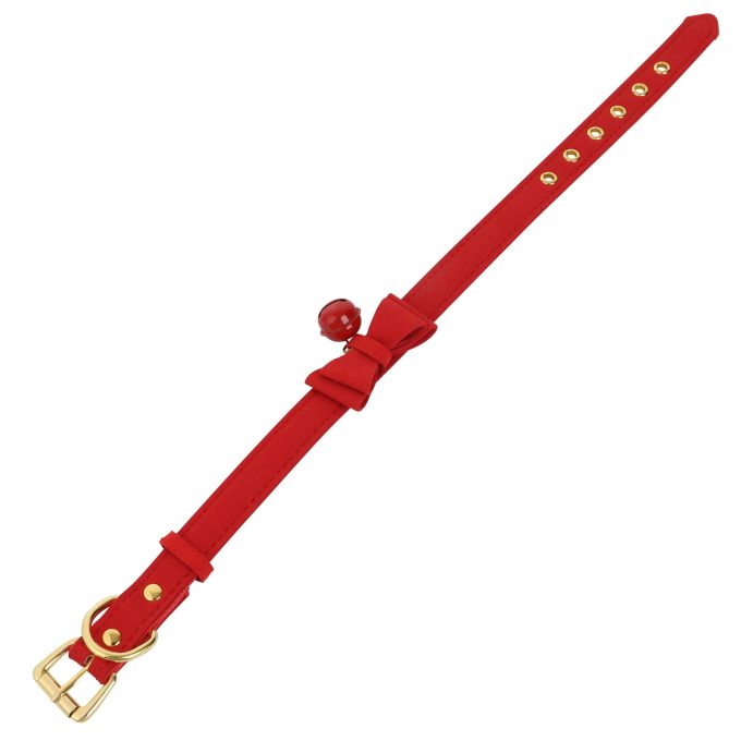 Banoch Collar Catbell Red Halsband Strik Rood 987101747 4 scaled scaled