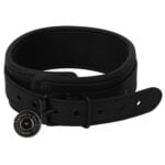 Banoch Collar leash Black Halsband en Riem zwart imitatieleer bondage 987101767 1 scaled scaled