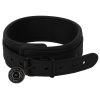 Banoch Collar leash Black Halsband en Riem zwart imitatieleer bondage 987101767 1 scaled scaled