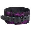 Banoch Collar leash Courtesan Purple halsband met riem paars bondage 987101769 2 scaled scaled