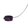 Banoch Collar leash Courtesan Purple halsband met riem paars bondage 987101769 5 scaled scaled
