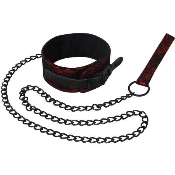 Banoch Collar leash Courtesan Red halsband met riem rood 987101768 4 scaled scaled Banoch Collar leash Courtesan Red halsband met riem rood 987101768 4 scaled scaled