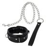 Banoch Collar leash Silver Halsband en Riem Zwart met zilver 987101699 1 scaled scaled