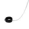 Banoch Collar leash Silver Halsband en Riem Zwart met zilver 987101699 7 scaled scaled