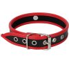 Banoch Collar of O Red Rood pu leer halsband bdsm 987101636 2 scaled scaled