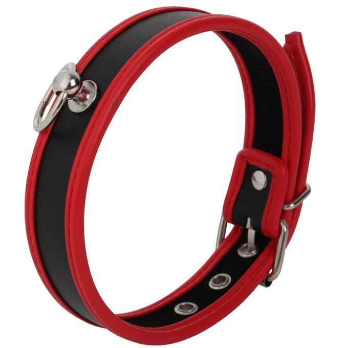 Banoch Collar of O Red Rood pu leer halsband bdsm 987101636 3 scaled scaled