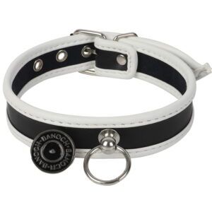Banoch Collar of O White wit pu leer halsband bdsm 987101765 1 scaled scaled