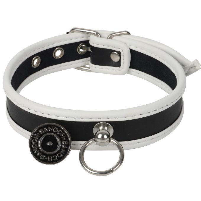 Banoch Collar of O White wit pu leer halsband bdsm 987101765 1 scaled scaled