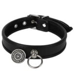 Banoch Collar of O black Zwart Pu Leer halsband bdsm 987101635 1 scaled scaled