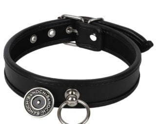 Banoch Collar of O black Zwart Pu Leer halsband bdsm 987101635 1 scaled scaled