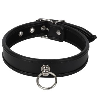 Banoch Collar of O black Zwart Pu Leer halsband bdsm 987101635 4 scaled scaled