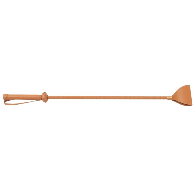 Banoch Crop Brown 67 cm Paardrijzweep bruin pu leer 2 scaled scaled