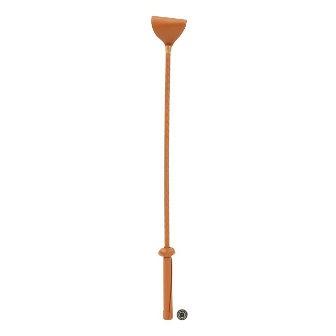Banoch Crop Brown 67 cm Paardrijzweep bruin pu leer 8 scaled scaled