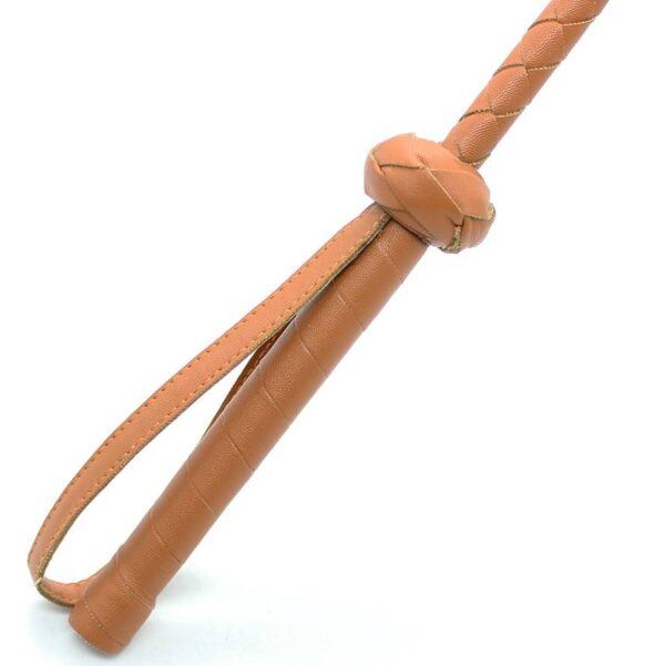 Banoch Crop Brown 67 cm Paardrijzweep bruin pu leer 987102293 4 Banoch Crop Brown 67 cm Paardrijzweep bruin pu leer 987102293 4