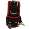 Banoch Handcuff gold rode Handboeien leer met goud bondage 987101375 10 scaled scaled