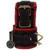 Banoch Handcuff gold rode Handboeien leer met goud bondage 987101375 23 scaled scaled