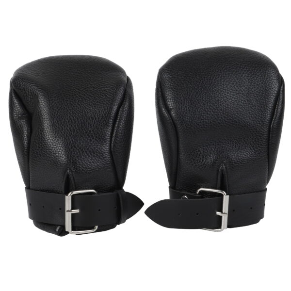 Banoch Perrito Mittones dog paws mittens bondage PU Leer Zwart puppy play 987101743 2 scaled scaled