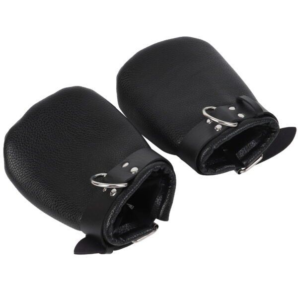 Banoch Perrito Mittones dog paws mittens bondage PU Leer Zwart puppy play 987101743 4 scaled scaled