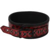 Banoch collar Geometric red halsband patroon rood bdsm 987101334 2 scaled scaled